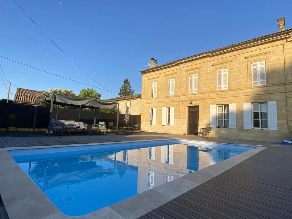 Maison De Maitre Gironde Saint-Philippe-d'Aiguille Экстерьер фото