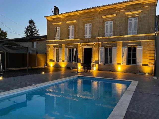 Maison De Maitre Gironde Saint-Philippe-d'Aiguille Экстерьер фото
